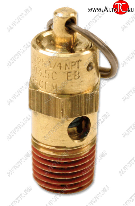 1 639 р. Клапан предохранительный VIAIR 155 PSI, 14M Viair 92155  с доставкой в г. Пермь