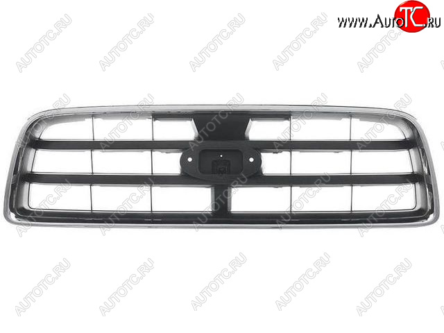 5 449 р. Решётка радиатора (хром, Тайвань) BodyParts  Subaru Forester  SG (2002-2005) дорестайлинг (Неокрашенная)  с доставкой в г. Пермь