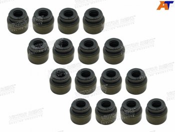 2 689 р. Комплект маслосъёмных колпачков TOYOTA 1ZZ-FEM20AFKS1-2MZ-FE1-2AZ#2ZR-FE3S-FSE впусквыпуск (16 VICTOR REINZ 12-54024-01  с доставкой в г. Пермь. Увеличить фотографию 1