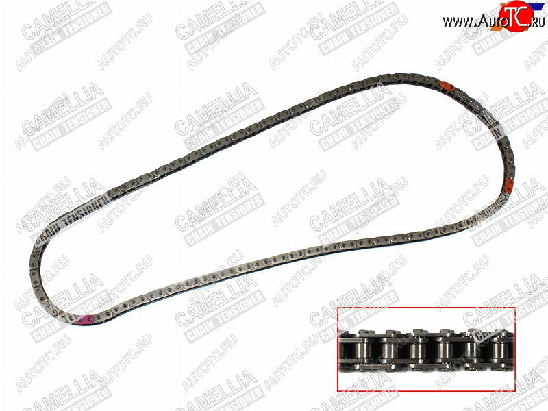 6 249 р. Цепь ГРМ TOYOTA AURISAVENSISAXIOFIELDERISISPREMIOALLIONWISH 1-2ZR-FAE 09- CAMELLIA 13506-37040  с доставкой в г. Пермь