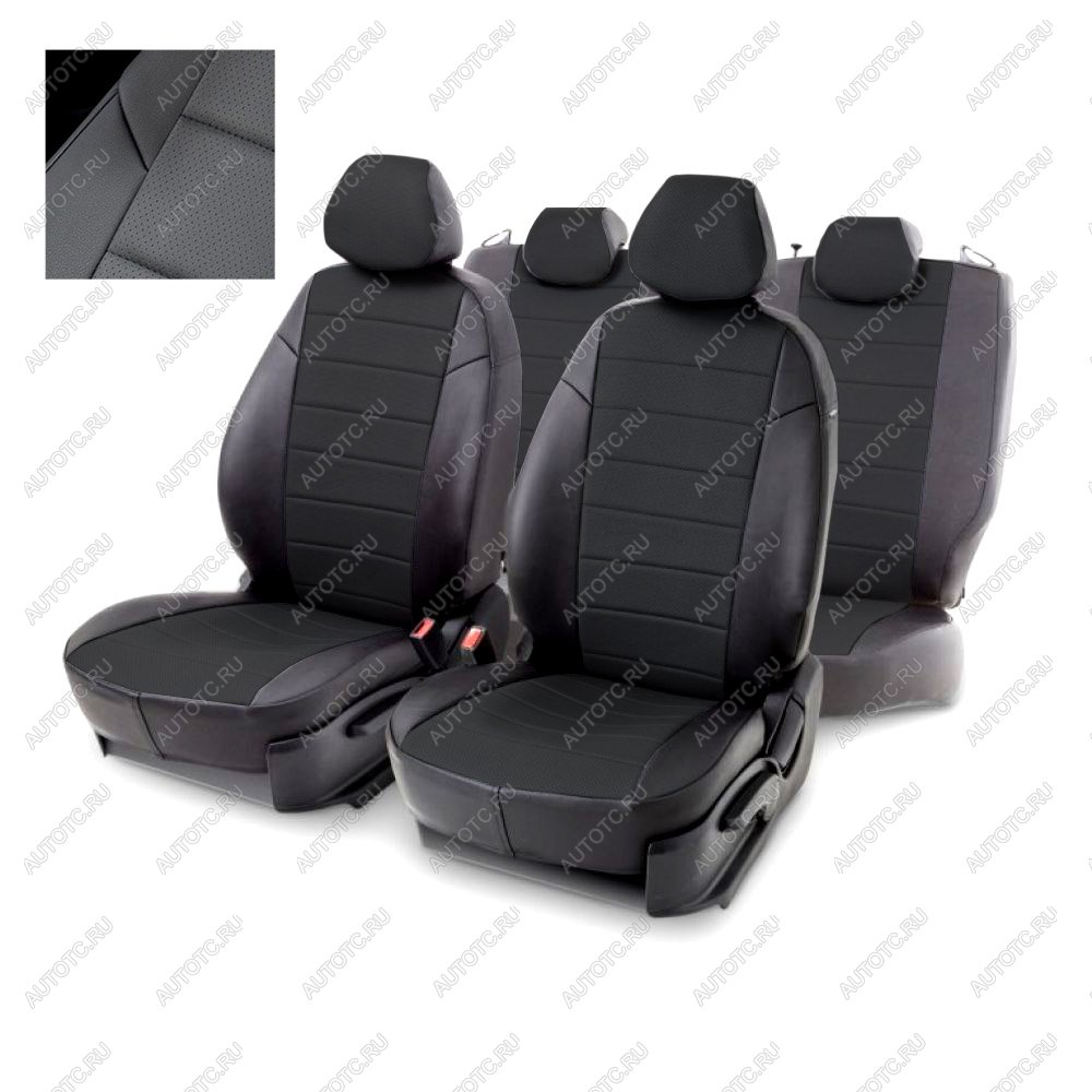 6 999 р. Чехлы из экокожи для Skoda Octavia A8 4060 (без подл.) Style Plus 2020-н.в.  95778  с доставкой в г. Пермь