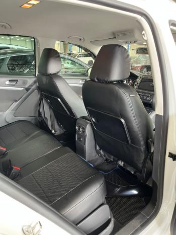 5 999 р. Чехлы на сиденье Экокожа (со столиками экокожа) Seintex  Volkswagen Tiguan  NF (2011-2017) рестайлинг (черный)  с доставкой в г. Пермь. Увеличить фотографию 2