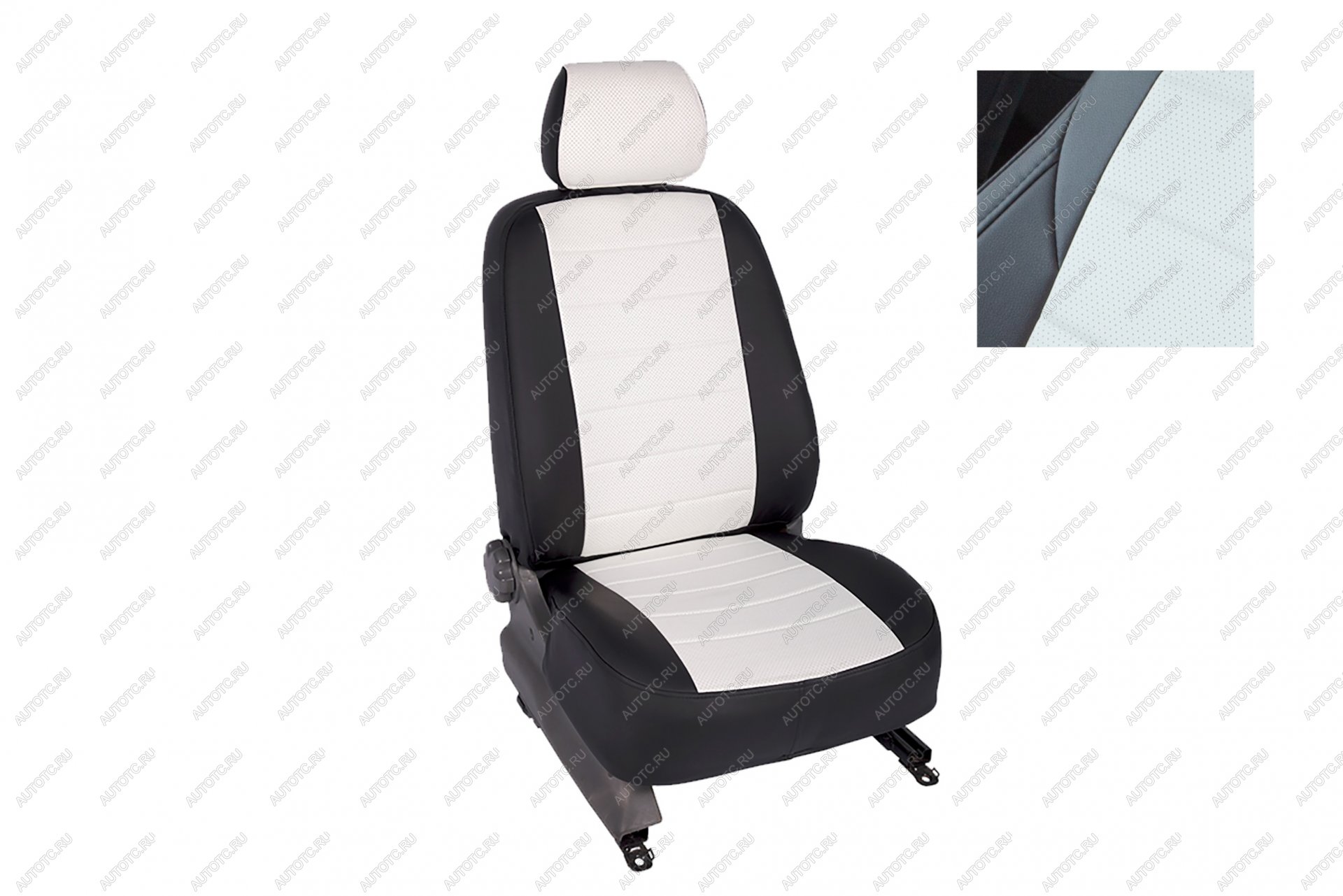 6 999 р. Чехлы из экокожи для Daewoo Nexia (с подголовниками) 2003-н.в.  89933  с доставкой в г. Пермь