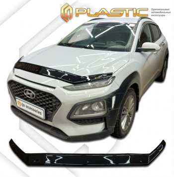 Дефлектор капота CA-Plastic Hyundai Kona  OS (2017-2021) дорестайлинг
