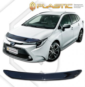 Дефлектор капота CA-Plastic Toyota Corolla  E210 (2018-2022) универсал дорестайлинг