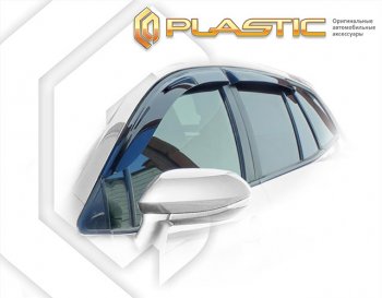 Дефлектора окон (Япония) CA-Plastic Toyota Corolla  E210 (2018-2022) универсал дорестайлинг