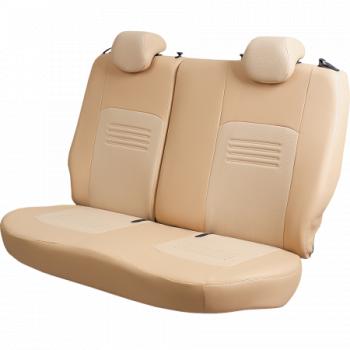 9 449 р. Комплект чехлов для сидений (РЗС 60/40 3Г Илана+Орегон) ТУРИН СТ Lord Autofashion Mitsubishi ASX 3-ий рестайлинг (2019-2025) (бежевый, вставка бежевая, строчка бежевая)  с доставкой в г. Пермь. Увеличить фотографию 5
