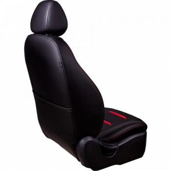 16 499 р.  Комплект чехлов для сидений (РЗС 60/40 2П+1Г Орегон) ТУРИН-2 Lord Autofashion  Renault Duster  HS (2015-2021) рестайлинг (черный, вставка черная+красная, строчка красная)  с доставкой в г. Пермь. Увеличить фотографию 5