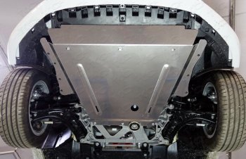 Защита картера и КПП (кроме 2L) ТСС Тюнинг Audi A3  8V1 (2012-2016) хэтчбэк 3 дв. дорестайлинг (алюминий 4 мм)