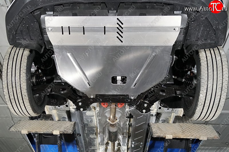 13 999 р. Защита картера и КПП (2WD 1.5T) ТСС Тюнинг  Changan CS35 Plus (2021-2025) рестайлинг (алюминий 4 мм)  с доставкой в г. Пермь