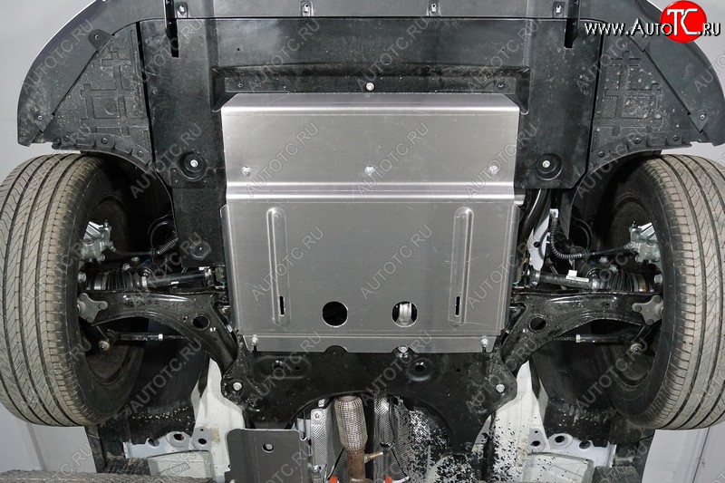 8 199 р. Защита картера и КПП (1-6L Turbo)ТСС Тюнинг EXEED TXL  дорестайлинг (2020-2021) (алюминий 4 мм)  с доставкой в г. Пермь
