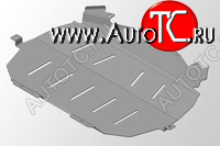 18 199 р. Защита картера и КПП ТСС Тюнинг  Ford Edge  CD539 (2015-2018) дорестайлинг (алюминий 4 мм)  с доставкой в г. Пермь