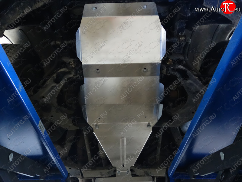 3 399 р. Защита КПП ТСС Тюнинг Great Wall Hover H5 (2010-2017) (алюминий 4 мм)  с доставкой в г. Пермь