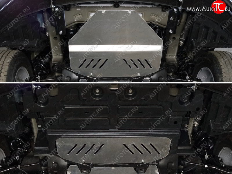 4 199 р. Защита картера ТСС Тюнинг  Hyundai Starex/Grand Starex/H1  TQ (2017-2022) 2-ой рестайлинг (алюминий 4 мм)  с доставкой в г. Пермь