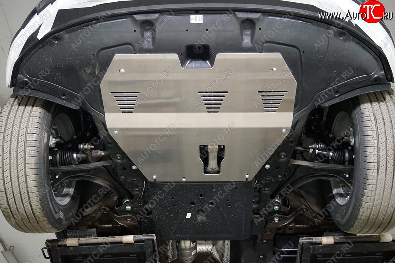 9 099 р. Защита картера и КПП ТСС Тюнинг  Hyundai Tucson  NX4 (2020-2022) (алюминий 4 мм)  с доставкой в г. Пермь