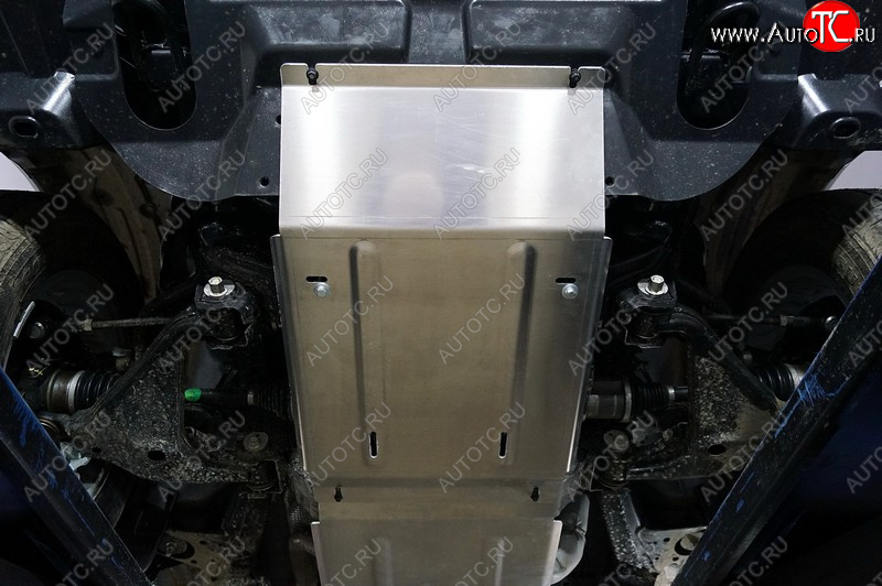 7 199 р. Защита картера и переднего моста ТСС Тюнинг  JAC T6 (2018-2024) пикап (алюминий 4 мм)  с доставкой в г. Пермь