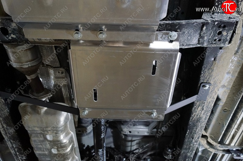 3 399 р. Защита раздаточной коробки 2-0T (бенз) ТСС Тюнинг  JAC T6 (2018-2024) пикап (алюминий 4 мм)  с доставкой в г. Пермь