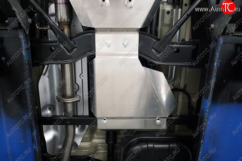 5 549 р. Защита раздаточной коробки ТСС Тюнинг  KIA Mohave  HM2 (2019-2022) (алюминий 4 мм)  с доставкой в г. Пермь