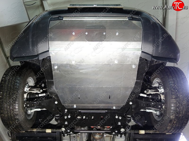 7 449 р. Защита радиатора (не устанавливается без ZKTCC00164) ТСС Тюнинг  Land Rover Range Rover Sport  2 L494 (2017-2025) рестайлинг (алюминий 4 мм)  с доставкой в г. Пермь