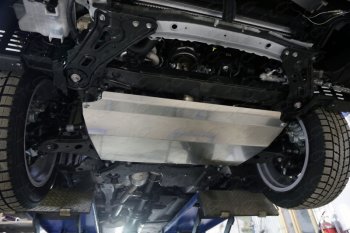 Защита картера и КПП ТСС Тюнинг Lexus ES350 XV60 дорестайлинг (2012-2015) (алюминий 4 мм )