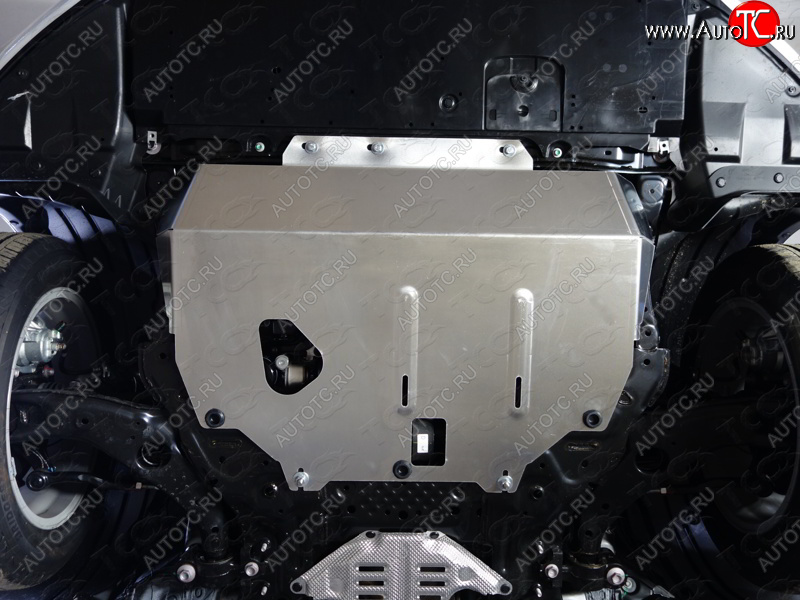 9 099 р. Защита картера и КПП ТСС Тюнинг Mazda CX-5 KE дорестайлинг (2011-2014) (алюминий 4 мм)  с доставкой в г. Пермь