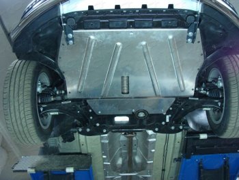 Защита картера и КПП ТСС Тюнинг Skoda Yeti (2009-2013) (алюминий 4 мм)