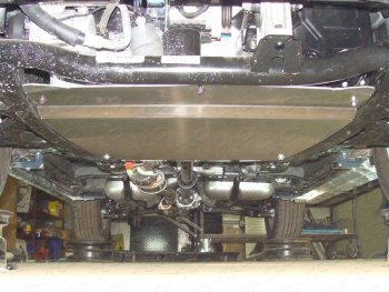 Защита картера и КПП ТСС Тюнинг SSANGYONG Actyon дорестайлинг (2010-2013) (алюминий 4 мм)