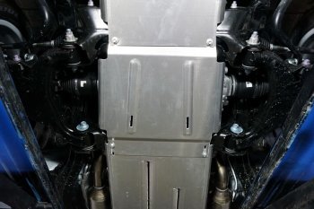 5 549 р. Защита переднего редуктора (алюминий) 4мм  zktcc00503  с доставкой в г. Пермь. Увеличить фотографию 1