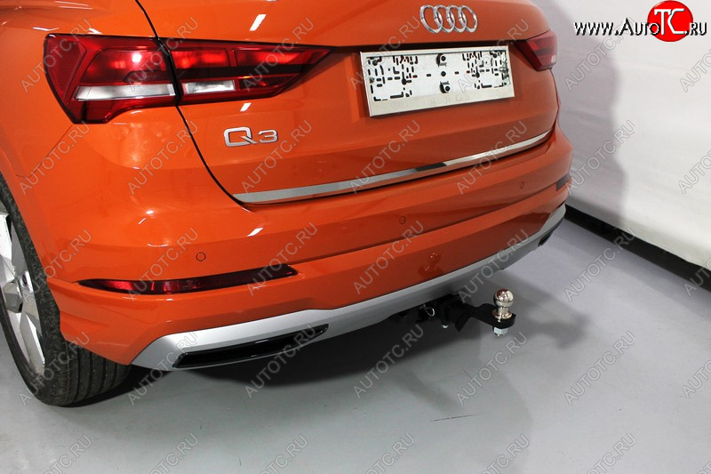 15 599 р. Фаркоп (тягово-сцепное устройство) ТСС Тюнинг  Audi Q3  F3 (2018-2022) (оцинкованный, шар E)  с доставкой в г. Пермь