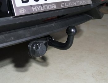 Фаркоп (тягово-сцепное устройство) TCC Тюнинг Hyundai Elantra CN7 (2020-2023)