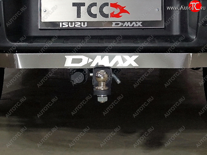 20 999 р. Фаркоп (тягово-сцепное устройство) TCC Тюнинг Isuzu D-Max RG DoubleCab (2020-2023) (оцинкованный, шар E, надпись D-MAX)  с доставкой в г. Пермь