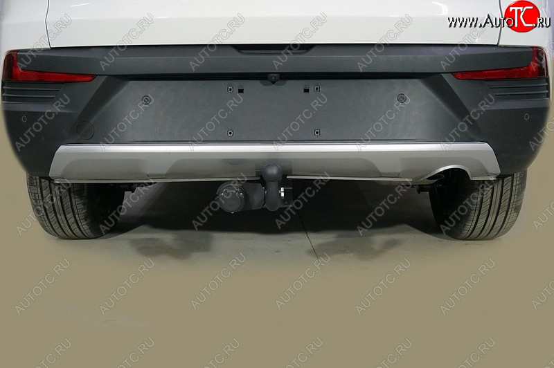 12 249 р. Фаркоп (тягово-сцепное устройство) TCC Тюнинг  JAC JS4 (2021-2025), Москвич 6 (2023-2025) (оцинкованный, шар A)  с доставкой в г. Пермь