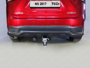 Фаркоп (тягово-сцепное устройство) (кроме F-Sport) ТСС Тюнинг Lexus NX200 Z10 рестайлинг (2017-2021) (оцинкованный, шар E)