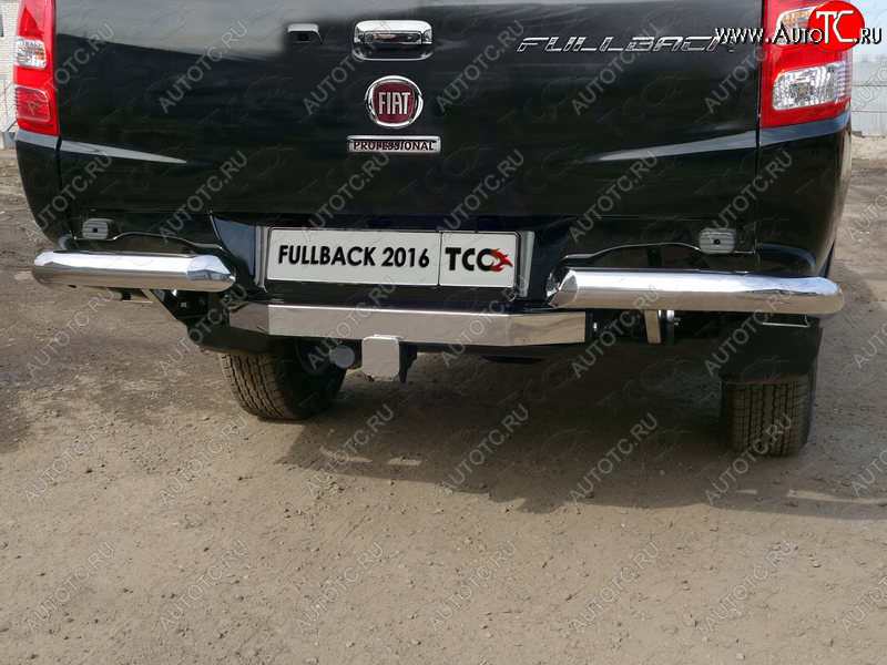 17 449 р. Фаркоп (тягово-сцепное устройство) ТСС Тюнинг  Mitsubishi L200  5 KK,KL (2015-2019) дорестайлинг (шар Е)  с доставкой в г. Пермь