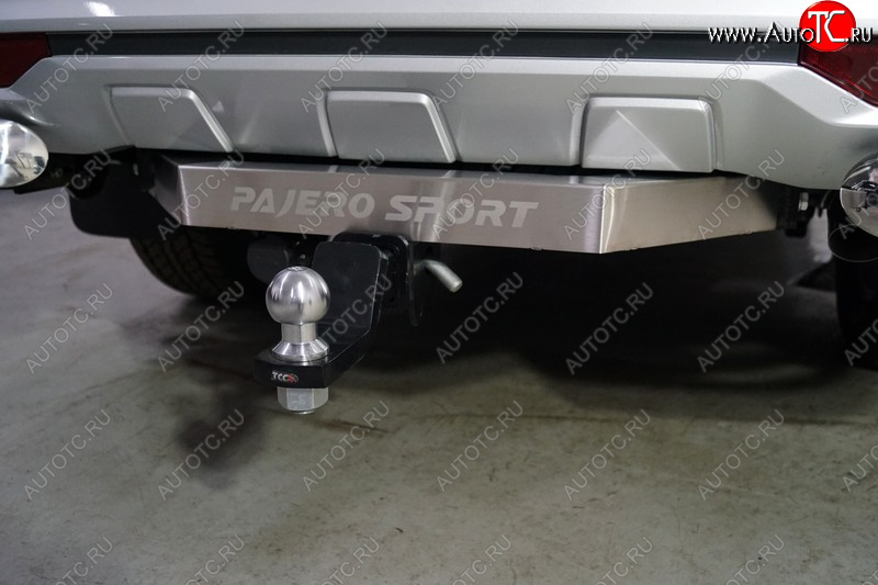 18 999 р. Фаркоп (тягово-сцепное устройство) ТСС Тюнинг  Mitsubishi Pajero Sport  QF (2019-2022) рестайлинг (цинкованный шар E, надпись Pajero Sport)  с доставкой в г. Пермь