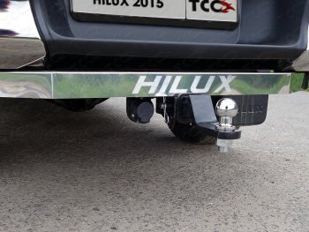 Фаркоп (тягово-сцепное устройство) ТСС Тюнинг Toyota Hilux ( AN20,AN30,  AN120) (2011-2025)  2-ой рестайлинг, дорестайлинг, 1-ый рестайлинг, 2-ой рестайлинг (шар Е)