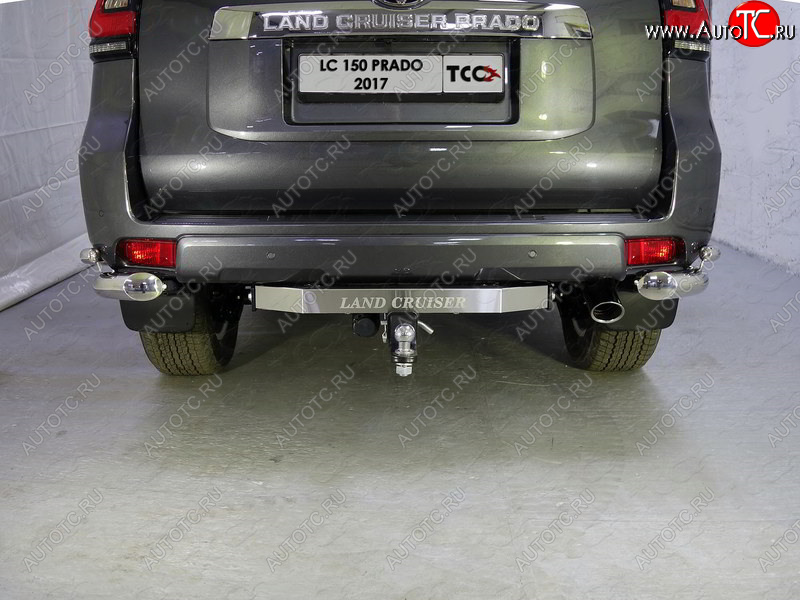 18 749 р. Фаркоп (тягово-сцепное устройство) ТСС Тюнинг  Toyota Land Cruiser Prado  J150 (2020-2025) 3-ий рестайлинг (надпись Land Cruiser, шар E)  с доставкой в г. Пермь