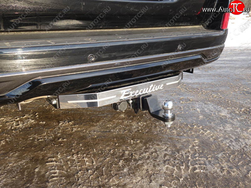 17 399 р. Фаркоп (тягово-сцепное устройство) (EXECUTIVE LOUNG) TCC Тюнинг  Toyota Land Cruiser  200 (2015-2021) 2-ой рестайлинг ( шар E, надпись Executive)  с доставкой в г. Пермь