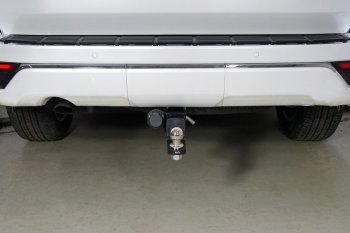 Фаркоп (тягово-сцепное устройство) ТСС Тюнинг Toyota Land Cruiser  J300 (2021-2025) дорестайлинг (оцинкованный, шар E)
