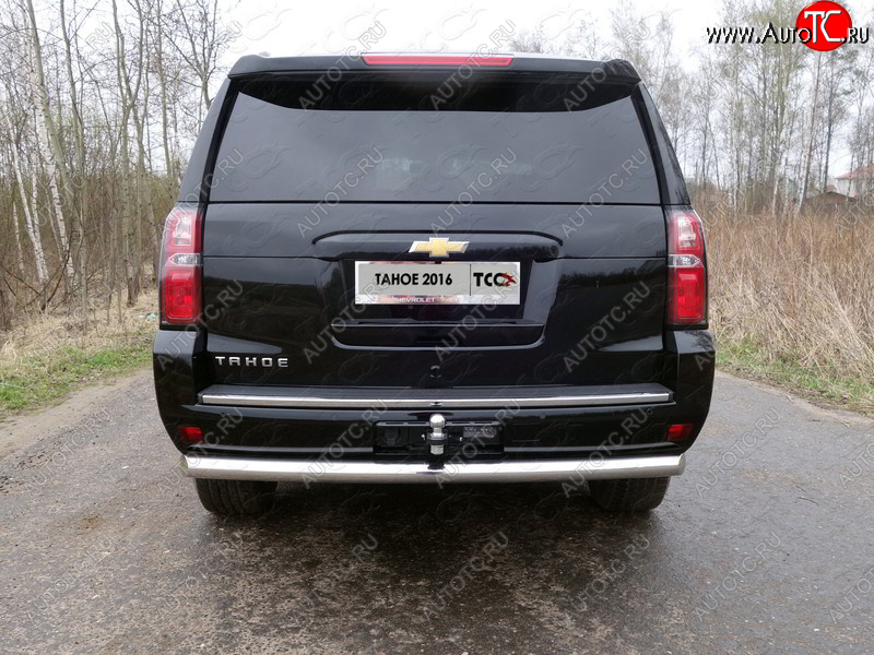 21 999 р. Защита задняя d76,1 мм ТСС Тюнинг  Chevrolet Tahoe  K2UC (2014-2021)  с доставкой в г. Пермь