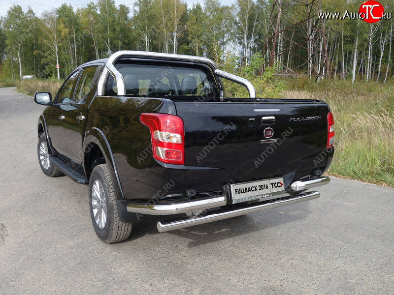 54 999 р. Защита кузова d76,1 мм (только для кузова) ТСС Тюнинг  Fiat Fullback (2016-2018) (нержавейка)  с доставкой в г. Пермь