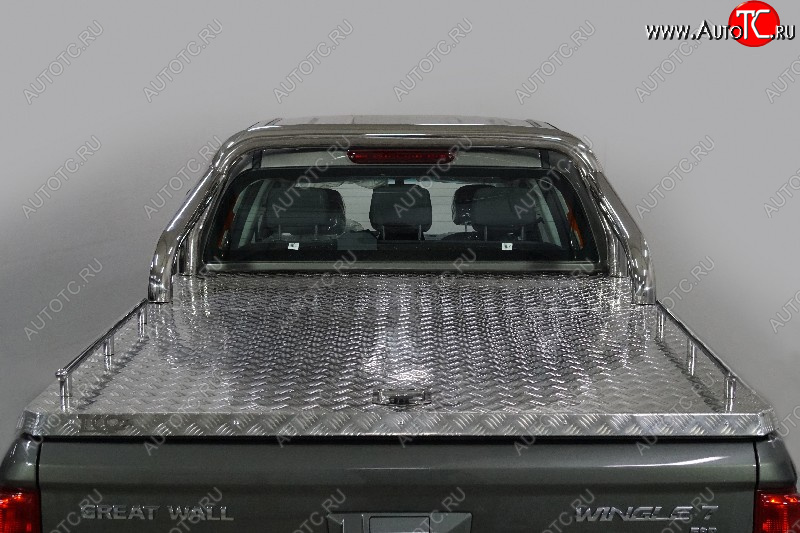 54 999 р. Защита кузова (для крышки) d76,1 мм ТСС Тюнинг  Great Wall Wingle 7 (2018-2023) пикап (нержавейка)  с доставкой в г. Пермь
