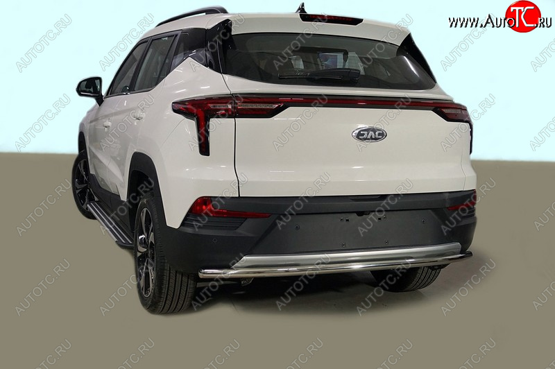 13 999 р. Защита задняя (нержавейка d42,4 мм), ТСС Тюнинг  JAC JS4 (2021-2025)  с доставкой в г. Пермь