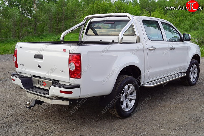 54 999 р. Защита кузова (только для кузова) d76,1 мм ТСС Тюнинг  JAC T6 (2018-2024) пикап (нержавейка)  с доставкой в г. Пермь