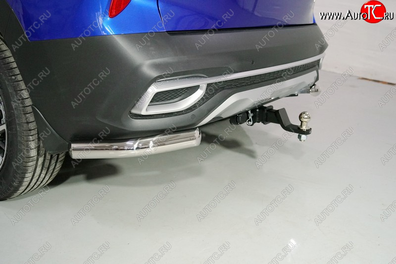 12 699 р. Защита заднего бампера (уголки, d60,3 мм) TCC  KIA Seltos (2019-2025)  с доставкой в г. Пермь