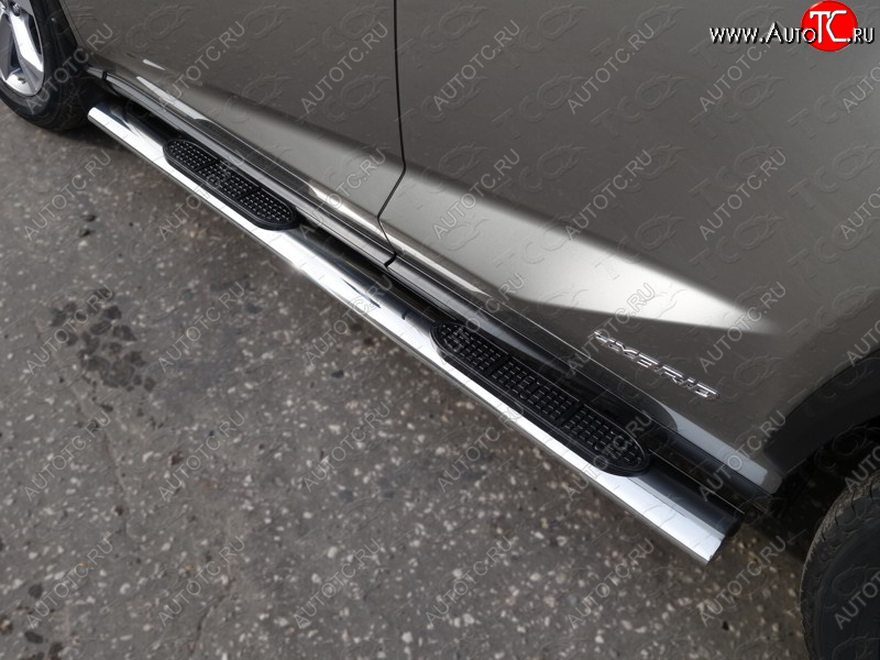 38 799 р. Пороги овальные с накладкой 120х60 мм кроме F-Sport ТСС Тюнинг  Lexus NX200  Z10 (2014-2017) дорестайлинг (серые)  с доставкой в г. Пермь