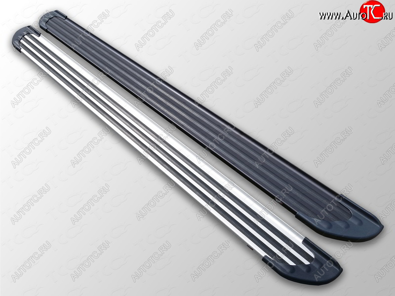 21 999 р. Пороги алюминиевые Slim Line ТСС Тюнинг  Nissan Murano  3 Z52 (2015-2022) дорестайлинг (Black)  с доставкой в г. Пермь