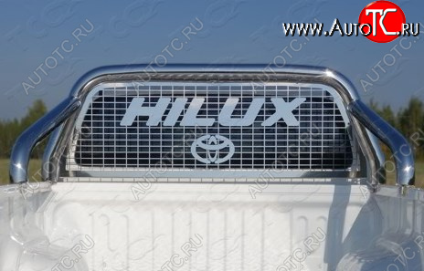 67 999 р.  Защита кузова и заднего стекла (нержавейка Ø76,1) ТСС Тюнинг  Toyota Hilux  AN120 (2016-2025) дорестайлинг, 1-ый рестайлинг, 2-ой рестайлинг (без крышки)  с доставкой в г. Пермь