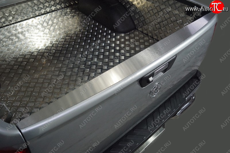 4 889 р. Накладка на задний бампер, ТСС Тюнинг  Dong Feng DF6 (2022-2025) пикап (Лист шлифованный)  с доставкой в г. Пермь
