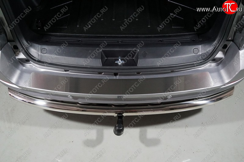 2 589 р. Накладка на задний бампер лист шлифованный, ТСС Тюнинг  Haval H5 (2020-2023) рестайлинг (Лист шлифованный)  с доставкой в г. Пермь